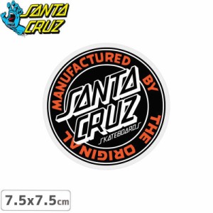 サンタクルーズ SANTACRUZ スケボー ステッカー MFG DOT MYLAR STICKER 7.5cmｘ7.5cm NO111