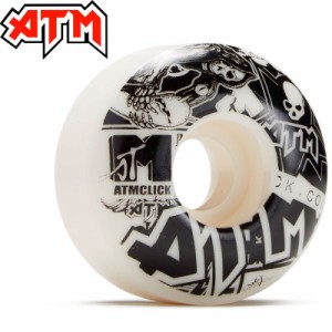 ATM CLICK エーティーエム スケボー ウィール STICKER WHEELS 99A 52mm NO2