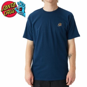 サンタクルズ SANTA CRUZ スケボー Tシャツ WORK HAND S/S TEE クールブルー NO124