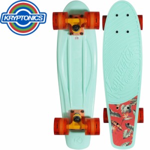 KRYPTONICS クリプトニクス クルーザー スケートボード  ORIGINAL TORPEDO 22.5 MINI CRUISER 22.5インチ BRIGHT TROPICS NO5