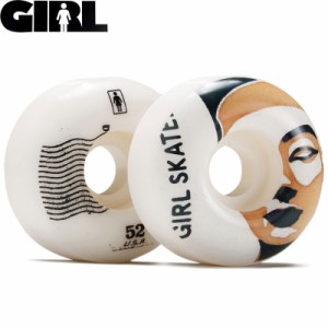 GIRLSKATEBOARD ガール スケートボード ウィール POSTAL OG STAPLE WHEELS 99A 52mm NO44