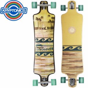 KRYPTONICS クリプトニクス ロングボード スケボー DROP DOWN LONGBOARD 40インチ GROOVIN CALIFORNIA NO11