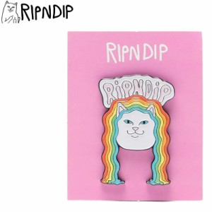 RIPNDIP リップンディップ スケボー ピンバッジ GROOVY NERM PIN 4cm×2.7cm NO1