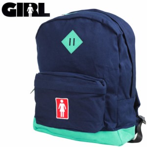 GIRL ガールスケートボード スケボー バックパック SIMPLE BACKPACK ネイビー×ティール NO16