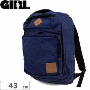 GIRL リュック スケボー ガール バックパック Simple Backpack ブルー NO09