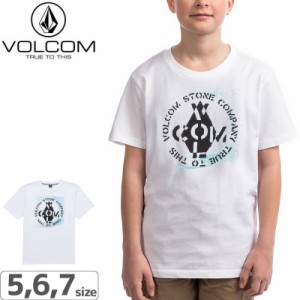 ボルコム VOLCOM キッズ Tシャツ LITTLE BOYS CAGE TEE ホワイト NO83