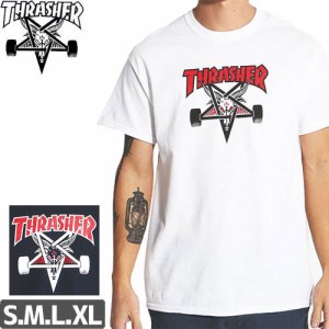 スラッシャー THRASHER スケボー Tシャツ US規格 TWO-TONE SKATEGOAT TEE 2カラー NO99