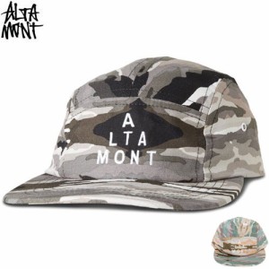 オルタモント ALTAMONT スケボー キャップ PAINT BY CAMP HAT FATIGUE BLACK CAMO NO14