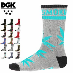 ディージーケー DGK ソックス STAY SMOKIN CREW SOCKS 21カラー NO13