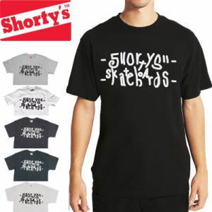 ショーティーズ SHORTY‘S スケボー Ｔシャツ FU TEE ブラック/ヘザーブルーグレー/ヘザーチャコール/ライトヘザーグレー/ホワイト/ヘザ