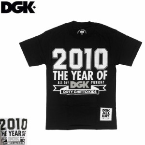 SALE! ディージーケー DGK Tシャツ スケボー YEAR OF DGK ブラック ホワイト NO143