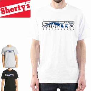 ショーティーズ SHORTY‘S スケボー Ｔシャツ Skate Block T-Shirt ホワイト/ブラック/ヘザーグレー NO45