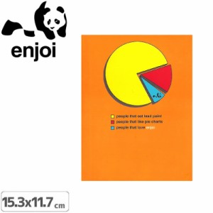 ENJOI エンジョイ ステッカー AD PIE GRAPH 15.3cm×11.7cm NO57