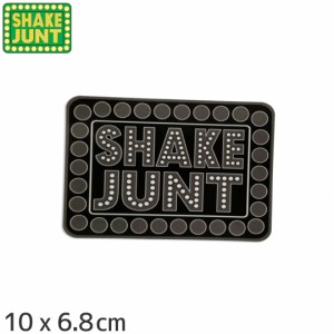 シェークジャント SHAKE JUNT スケボー ステッカー BOX LOGO FA23 STICKER 10 x 6.8cm ブラック NO63