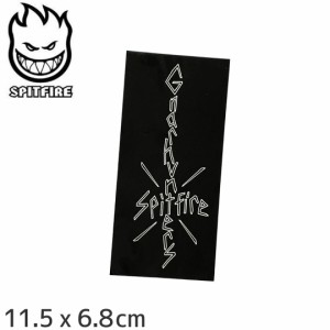 スピットファイアー SPITFIRE スケボー ステッカー SPITFIRE X GNARHUNTERS STICKER 11.5 x 6.8cmNO185