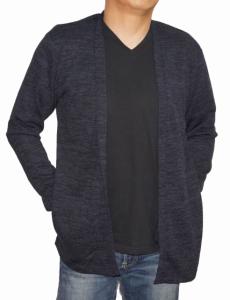 コムサイズム Comme Ca Ism カーディガン 紺 47 68cl06 メンズ