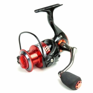 最大ドラグ力11kg スピニングリール リール 3000番 【 ジギンガーZ Red Zomie レッドゾンビ 】 3ボールベアリング搭載 バス釣り エギング
