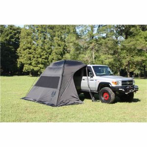 オガワキャンパル × カナディアンイースト カーサイド シェルター タープ 車用タープ CAR SIDE SHELTER ブラック レーベル