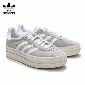 アディダスオリジナルス ガゼル ボールド グレー 灰色 シューズ adidas Originals GAZELLE BOLD Gray 即納