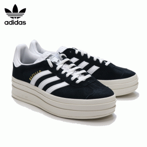 アディダスオリジナルス ガゼル ボールド ブラック 黒 シューズ adidas Originals GAZELLE BOLD Black 即納