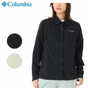 コロンビア レディース ロング スリーブ シャツ 長袖 速乾 紫外線カット ストレッチ ( メール便送料無料) Columbia Long Sleeve Shirt AE