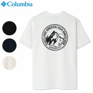 (SALE セール) コロンビア メンズ Tシャツ アーバンハイク グラフィック 半袖 速乾 UVカット (メール便送料無料) Columbia Urban Hike PM