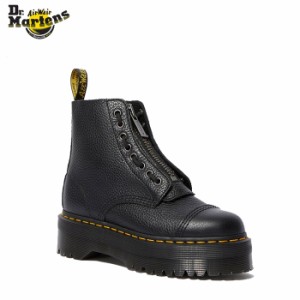 ドクターマーチン レディース ブーツ 8ホール SINCLAIR ジャングル ブーツ ブラック 黒 厚底 ジップ Dr.Martens SINCLAIR JUNGLE BOOT BL