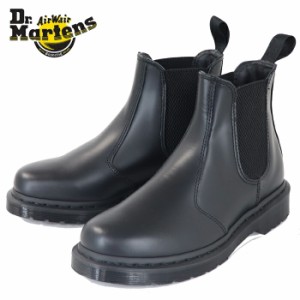 ドクターマーチン メンズ レディース 2976 MONO チェルシーブーツ サイドゴア ブラック 黒 Dr.Martens CHELSEA BOOT BLACK SMOOTH 256850