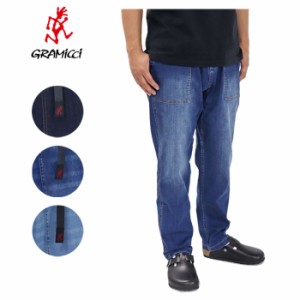 グラミチ ストレッチ デニム ルーズ テーパード リッジ パンツ フルレングス Gramicci Denim Loose Tapered Ridge Pants G3FU-P052 即納