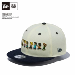 ニューエラ NEW ERA  ユース キャップ 子供 帽子  ワンサイズ ピーナッツ フレンズ クロームホワイト ネイビーバイザーYOUTH 950 PEANUTS