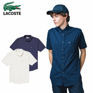 (SALE セール) ラコステ メンズ クールマックス ブレンド 鹿の子地 半袖 シャツ LACOSTE 即納