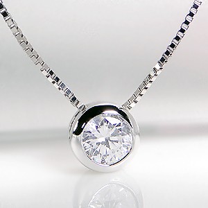 一粒 ダイヤモンド 0.3ct ネックレス☆pt900 H-SI2-GOOD【0.3ct】/【送料無料】【代引手数料無料】0.3カラット 一粒ダイヤ ネックレス 一