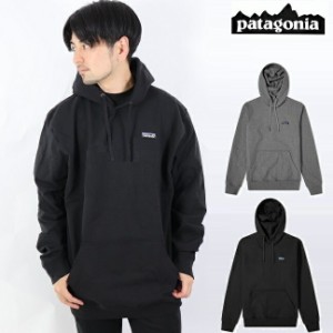 パタゴニア PATAGONIA パーカー プルオーバーP-6 LABEL UPRISAL HOODY BLk Black 正規品 スウェット 裏起毛 フード付き アウトドア ギフ