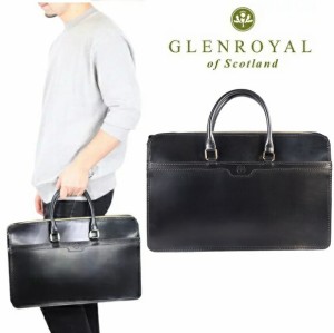 GLENROYAL グレンロイヤル BRIDLE LEATHER 2 HANDLE ZIP CASE ハンドルバッグ ハンドルジップケース ブリーフケース 大きめ メンズ 人気 