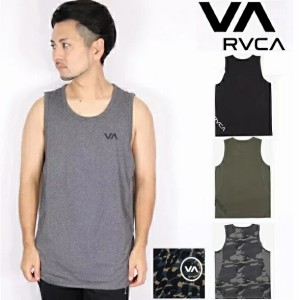 RVCA ルーカ タンクトップ ノースリーブ Tシャツ SPORT VENT SL タンク 格闘技 ジムウェア  ティーシャツ サーフ スポーツ ジム カリフォ