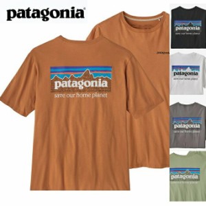 パタゴニア PATAGONIA Tシャツ P-6 Mission Organic T-Shirt WHI WHITE BLk Black 正規品 T SHIRTS P-6ミッション オーガニック