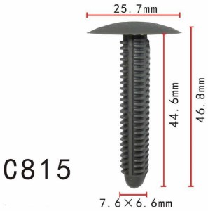 プッシュ　リベット　汎用　パネル用　PF-C815　10個