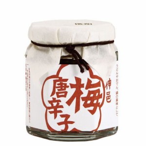 梅唐辛子80g (瓶入り)【41-UA82】 厳選した7種類の素材をブレンドした深い味わいの七味調味料 紀州南高梅