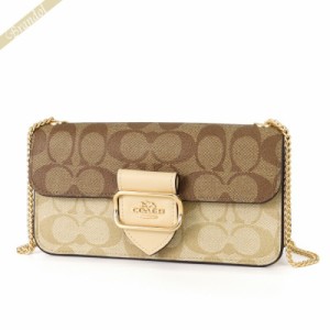 コーチ COACH レディース ショルダーバッグ シグネチャー バイカラー ミニバッグ ベージュ系 CH167 IMOT4