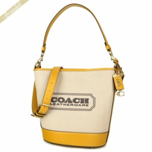 コーチ COACH レディース ショルダーバッグ ダコタ バケット イエロー×ナチュラル CH739 B4VI3