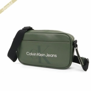 カルバンクライン・ジーンズ Calvin Klein Jeans メンズ ショルダーバッグ クロスボディ グリーン K50K510396LLP