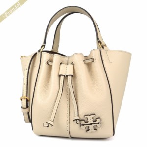 トリーバーチ TORY BURCH レディース ショルダーバッグ 2way レザー トートバッグ アイボリー 90474 724