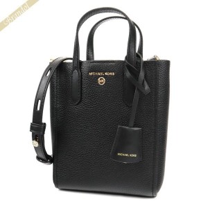 マイケルコース MICHAEL KORS レディース ショルダーバッグ SINCLAIR レザー 2way 縦型 ミニトートバッグ ブラック 32T1G5SC0L 001 【202