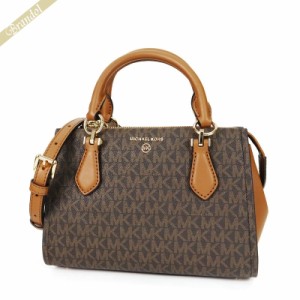 マイケルコース MICHAEL KORS レディース ショルダーバッグ MKシグネチャー 2way ミニボストン ブラウン系 32F2G6AC1B 252