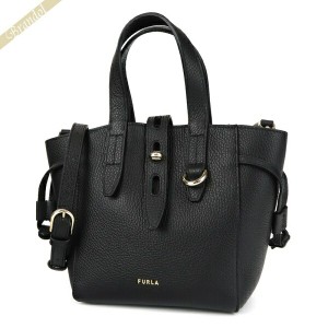 フルラ FURLA レディース ショルダーバッグ レザー 2way ミニトートバッグ ブラック BASRFUA HSF000 O6000