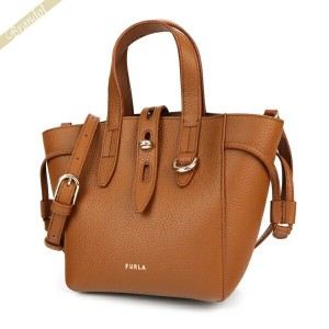 フルラ FURLA レディース ショルダーバッグ レザー 2way ミニトートバッグ ブラウン BASRFUA HSF000 03B00