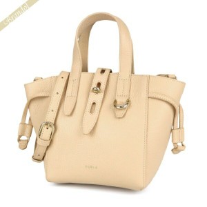 フルラ FURLA レディース ショルダーバッグ レザー 2way ミニトートバッグ ベージュ BASRFUA HSF000 B4L00