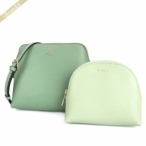 フルラ FURLA レディース ショルダーバッグ CAMELIA カメリア ミニ グリーン系 WE00454 ARE000 2052S 【2023年春夏新作】