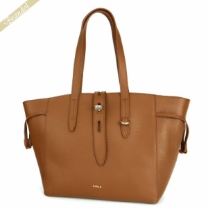 フルラ FURLA レディース トートバッグ NET レザー ミディアムトート ブラウン WB00779 HSF000 03B00 【2023年春夏新作】