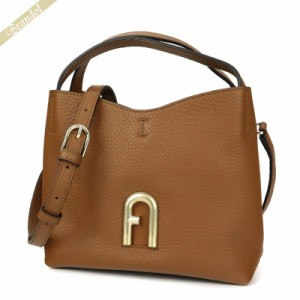 フルラ FURLA レディース ショルダーバッグ PRIMULA プリムラ ミニトートバッグ ブラウン WB00780 BX0041 03B00 【2023年春夏新作】